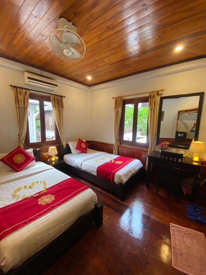 Golden Lotus Boutique Hotel Luang Prabang Luaran gambar