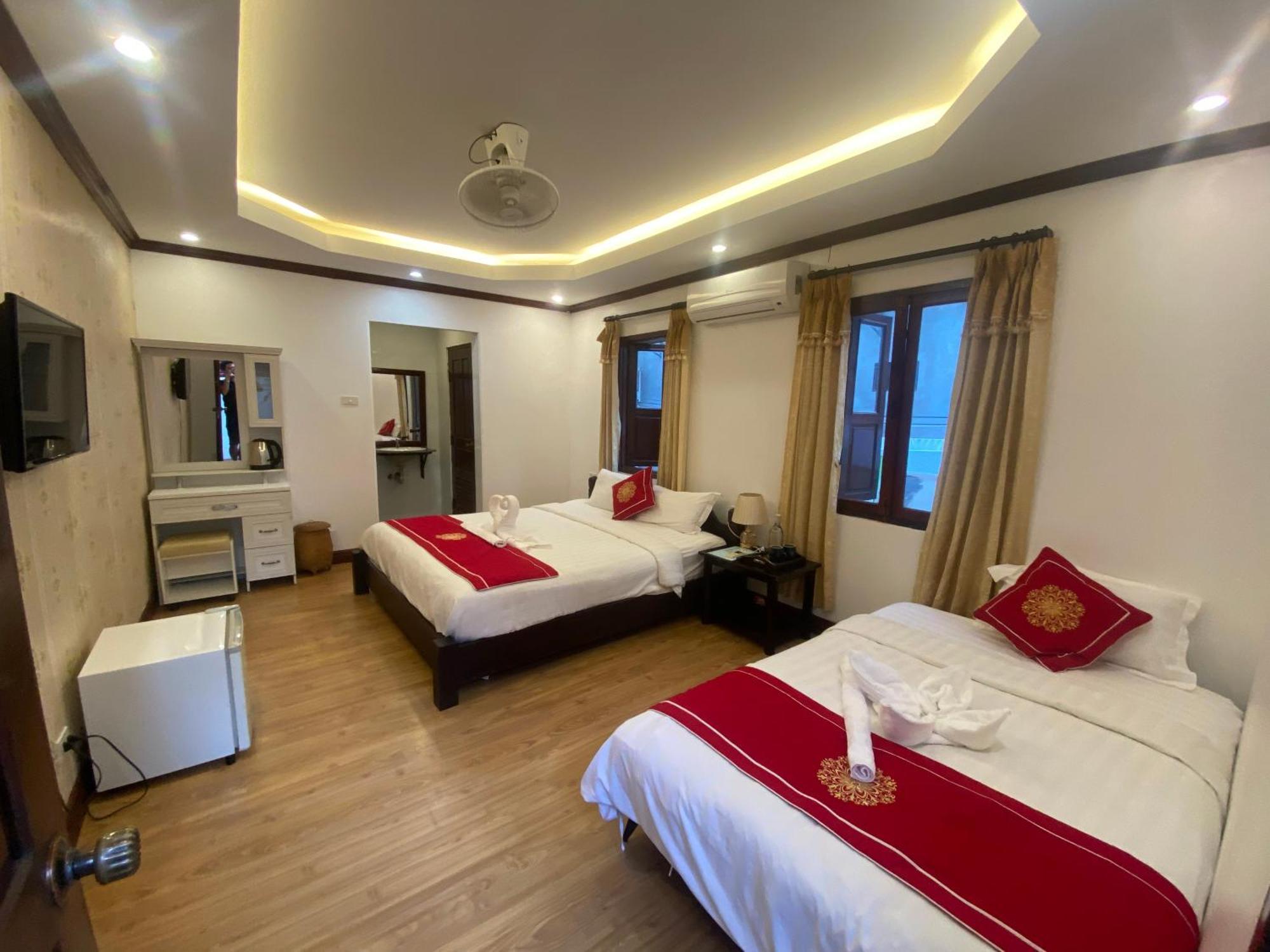 Golden Lotus Boutique Hotel Luang Prabang Luaran gambar