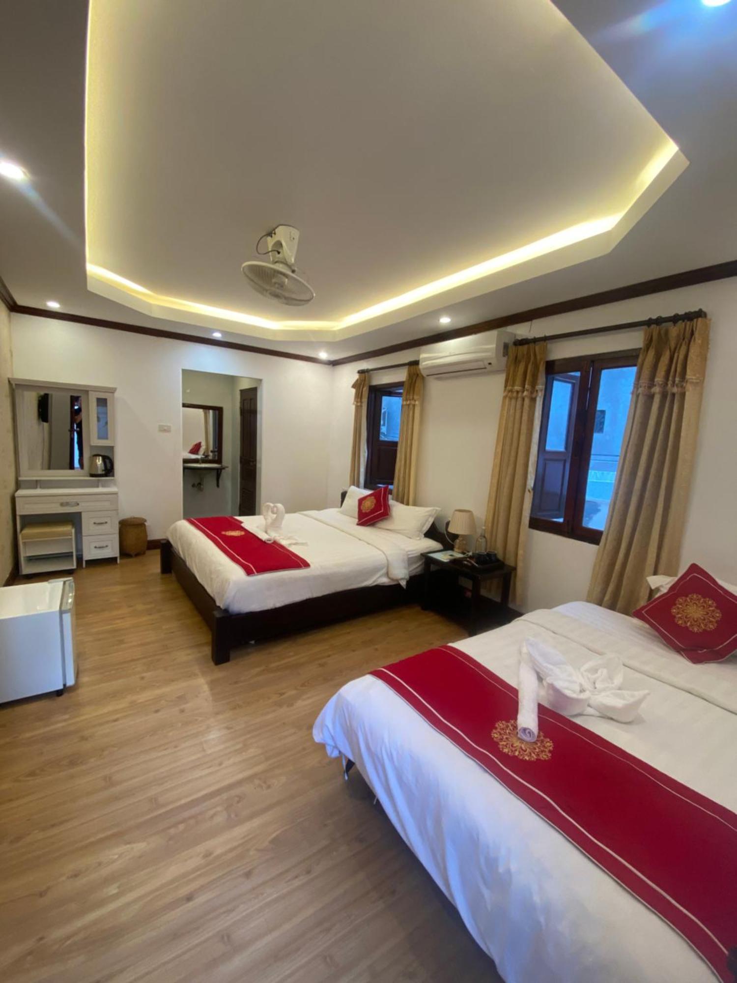 Golden Lotus Boutique Hotel Luang Prabang Luaran gambar
